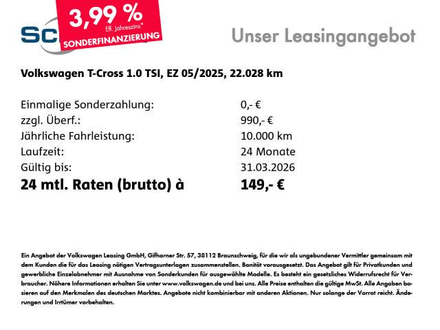 Volkswagen T-Cross - Bild 3