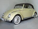 Volkswagen Käfer Cabrio, Baujahr 1957 - aus 1958 mit Benzin-Antrieb: Cabrio