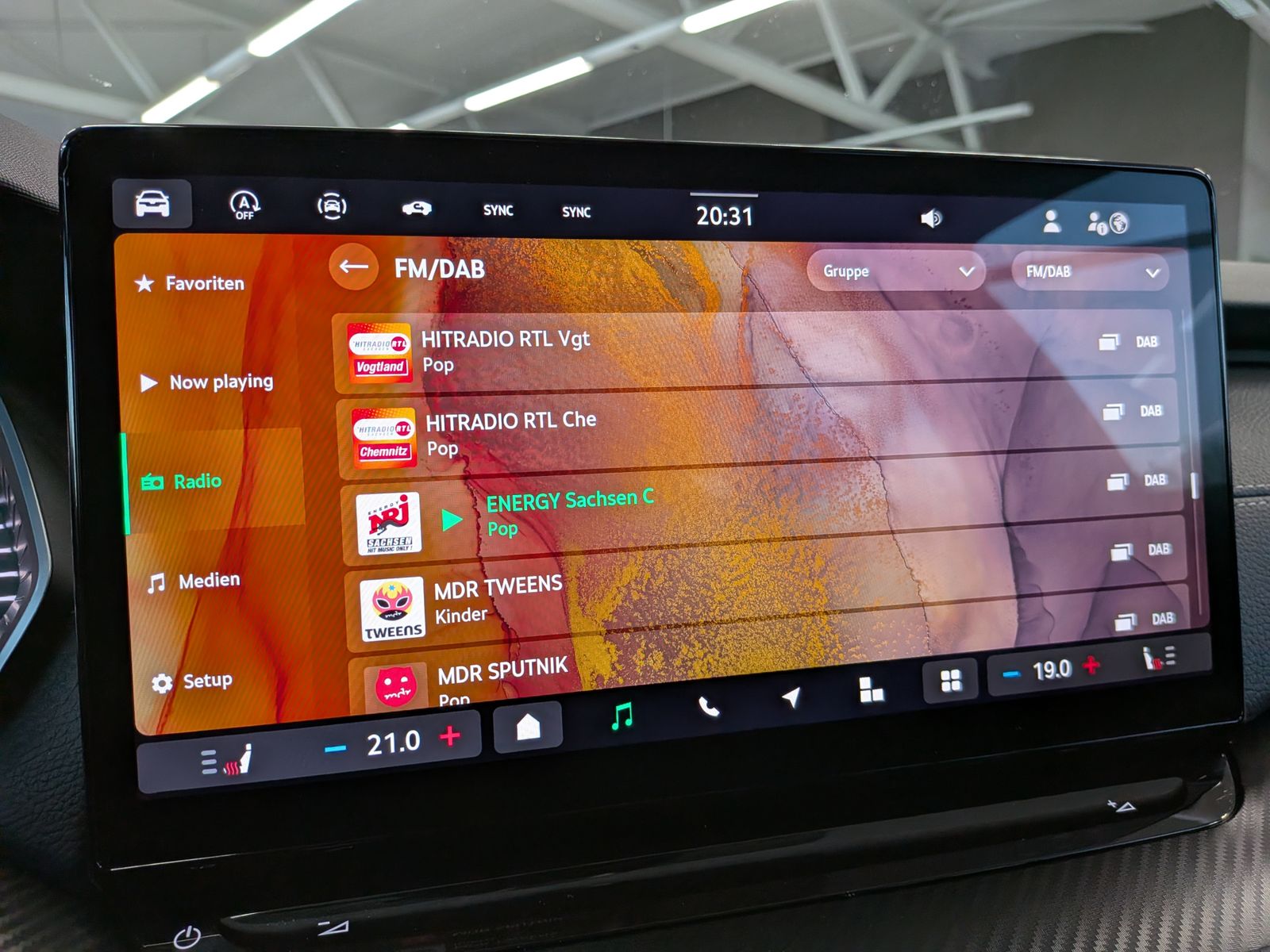 Fahrzeugabbildung SKODA Octavia 2.0 TDI DSG Sportline Matrix AHK 5J-Gara