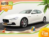 Maserati Ghibli 3.0 V6 275 PK Aut. Leder Sportstoelen 18' - weiße Maserati Ghibli