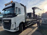 Volvo FH 420 8x4 TRIDEM PRITSCHE + 31m! KRAN HIAB 858 - Volvo Abrollkipper