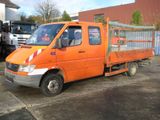 Mercedes-Benz 412 D Sprinter MAXI / DoKa +3,72m -Pritsche +AHK - Mercedes-Benz 412