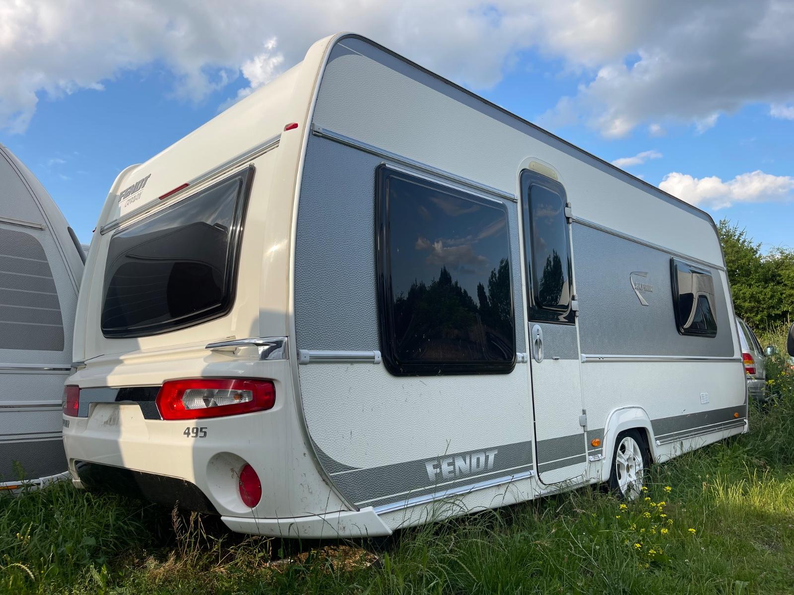 Fendt Saphir 495/Klima/Dusche/WC/Gr Kūhlschk/Alu