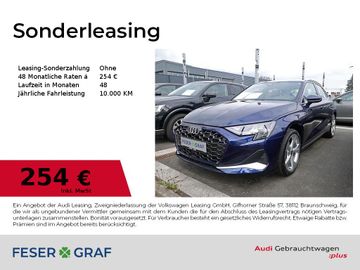 Audi Leasingangebot: Audi A3 Sportback 30 TFSI advanced ACC Nav RüKa Sitzh