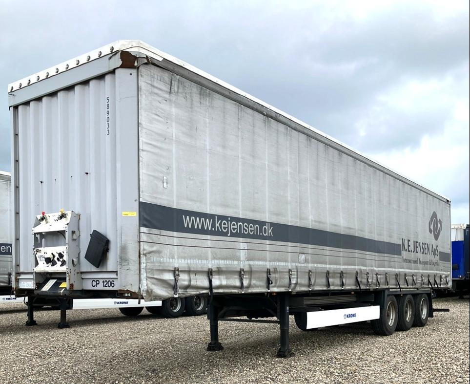Krone Trailer Curtainsider Sliding Roof Straight