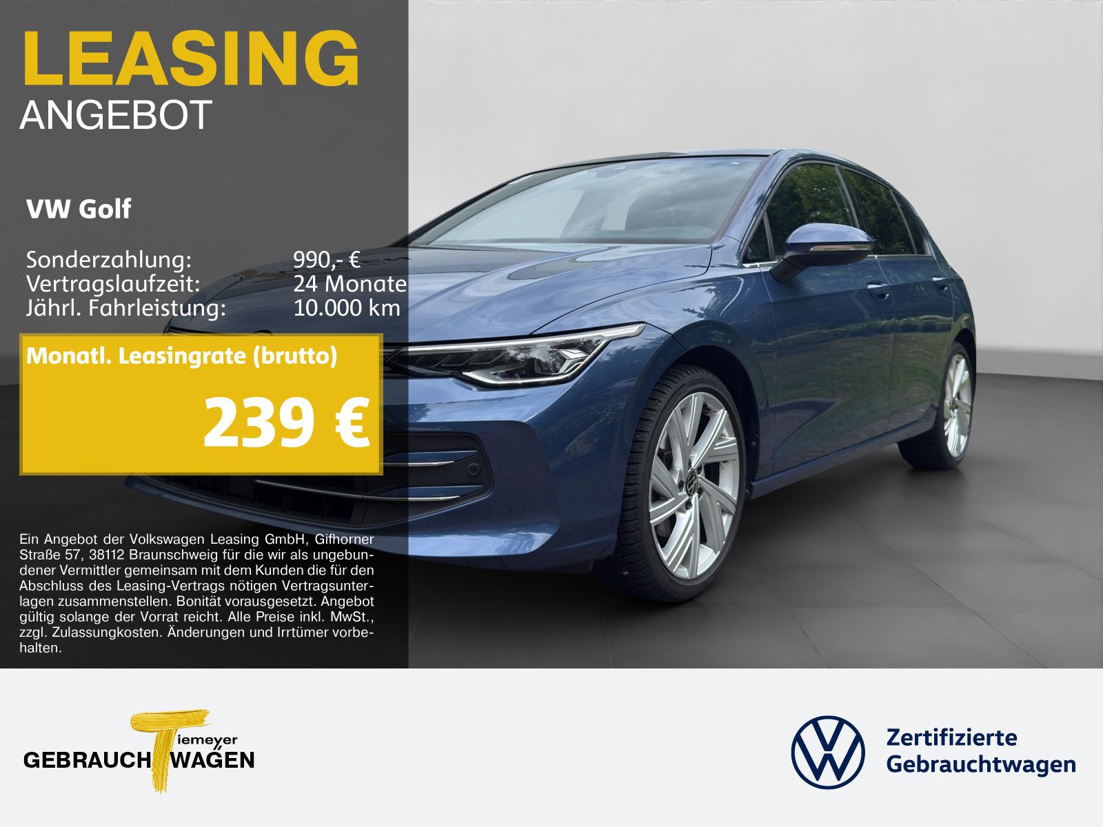 Volkswagen Golf 1.5 eTSI DSG EDITION 50 J PANO LM18 DCC HuD
