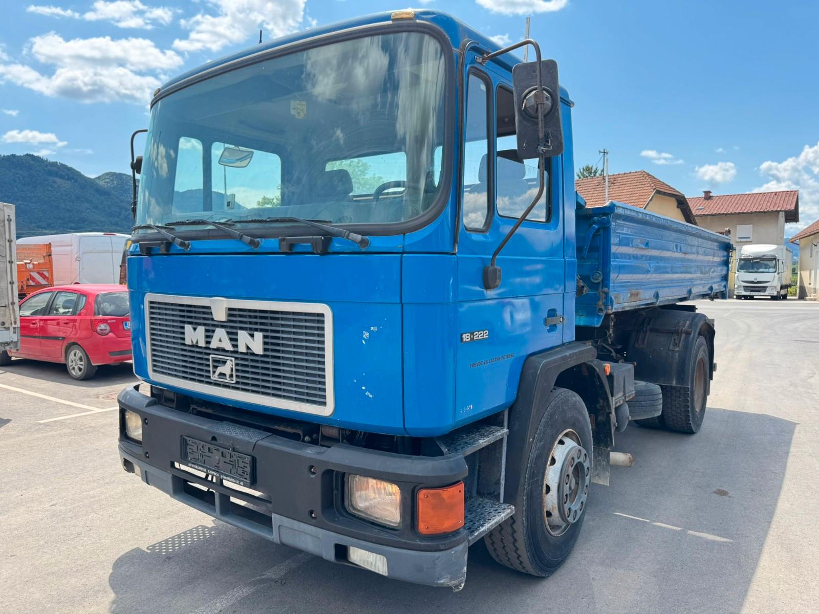 MAN 18.220 4x2 - meiller tipper