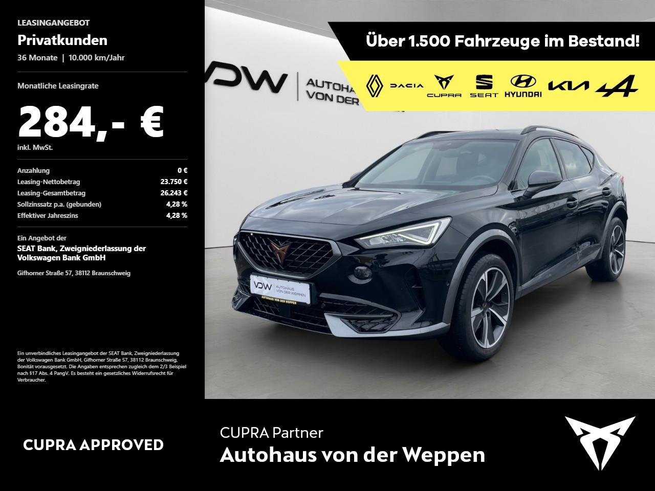 Cupra Formentor TSI Navi Kamera Beats ACC SHZ Keyless