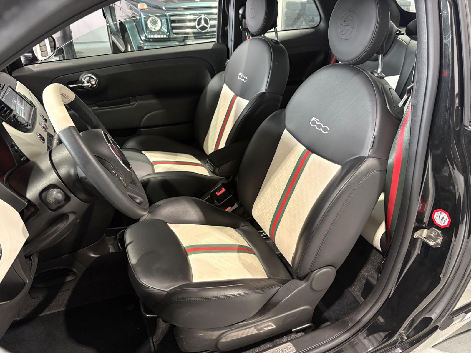 Fiat 500 Cabrio by Gucci*Leder*Klimaaut.*