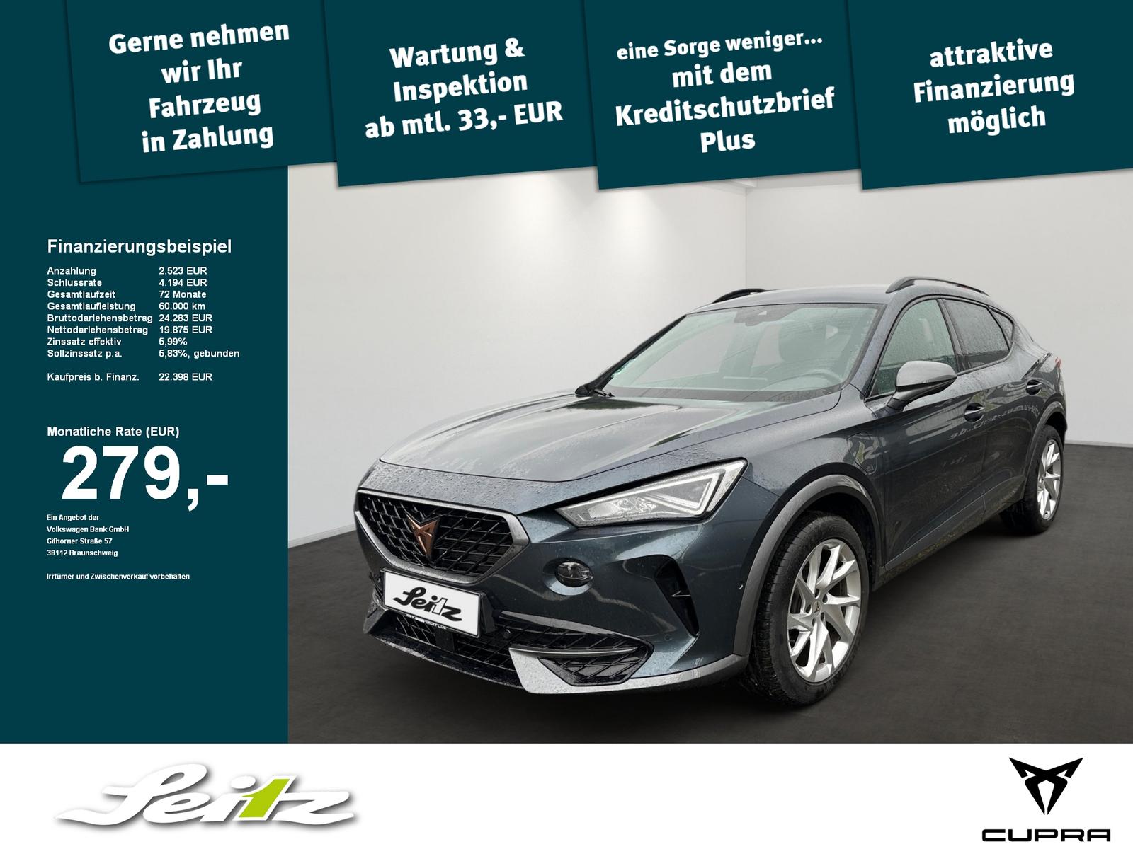 Cupra Formentor 1.4 TSI e-Hybrid *AHK*LED*KAMERA*NAVI*