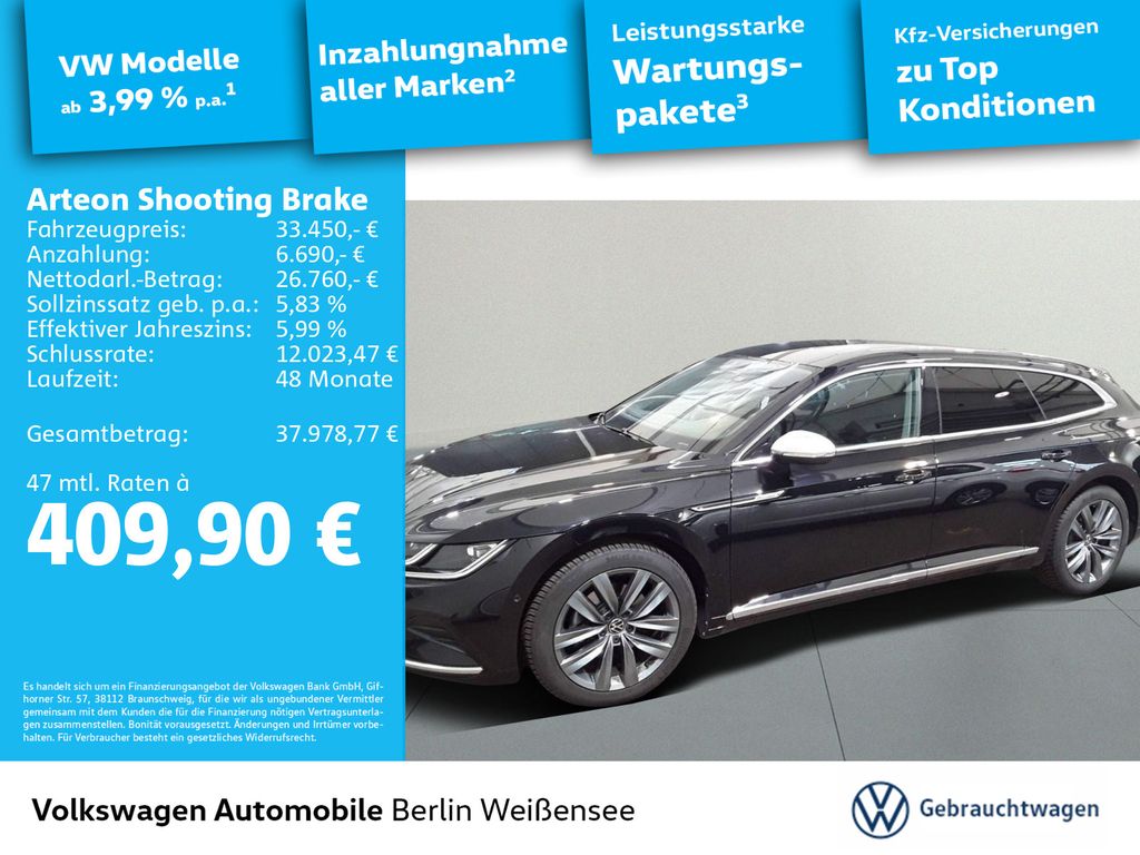 Arteon Shooting Brake 2.0 TSI Elegance*APP*AHK*N