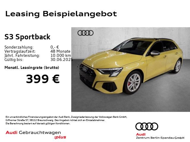 AUDI S3 Sportback *MATRIX*NAV+*Opt.-Schwarz*Virt.C+*