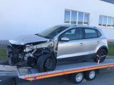 Volkswagen Polo V CrossPolo Überschlag Motor ok - Volkswagen Polo: Beige, Metallic