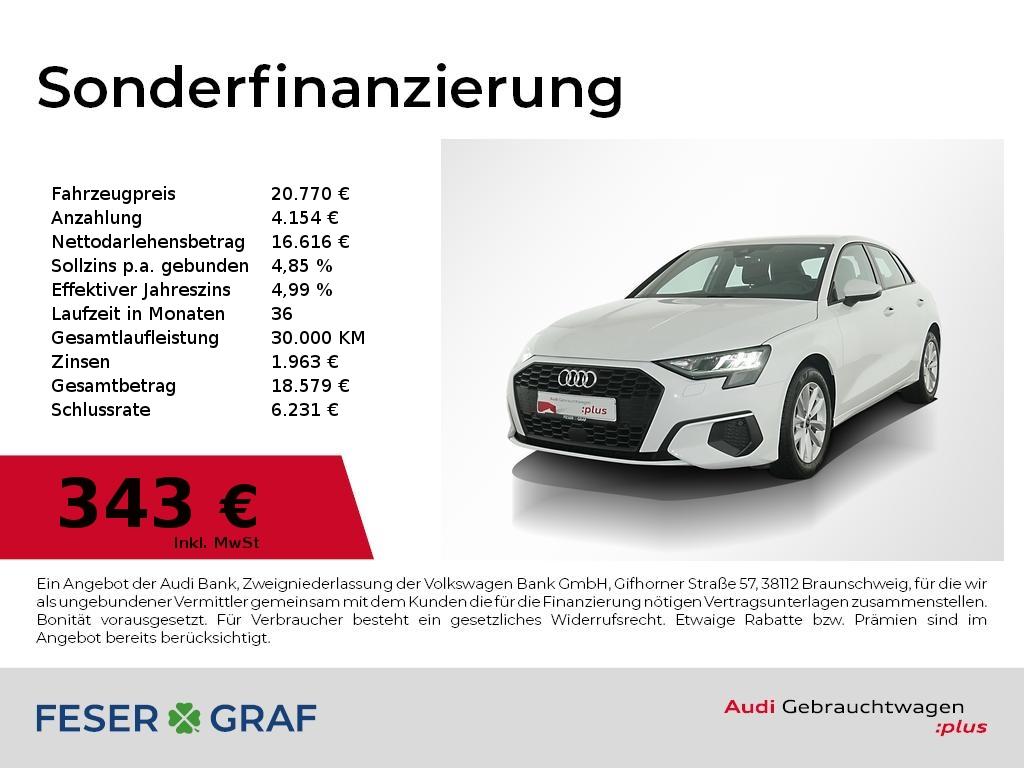 Audi A3 35 TFSI Sportback basis Navi / Licht-Regensen