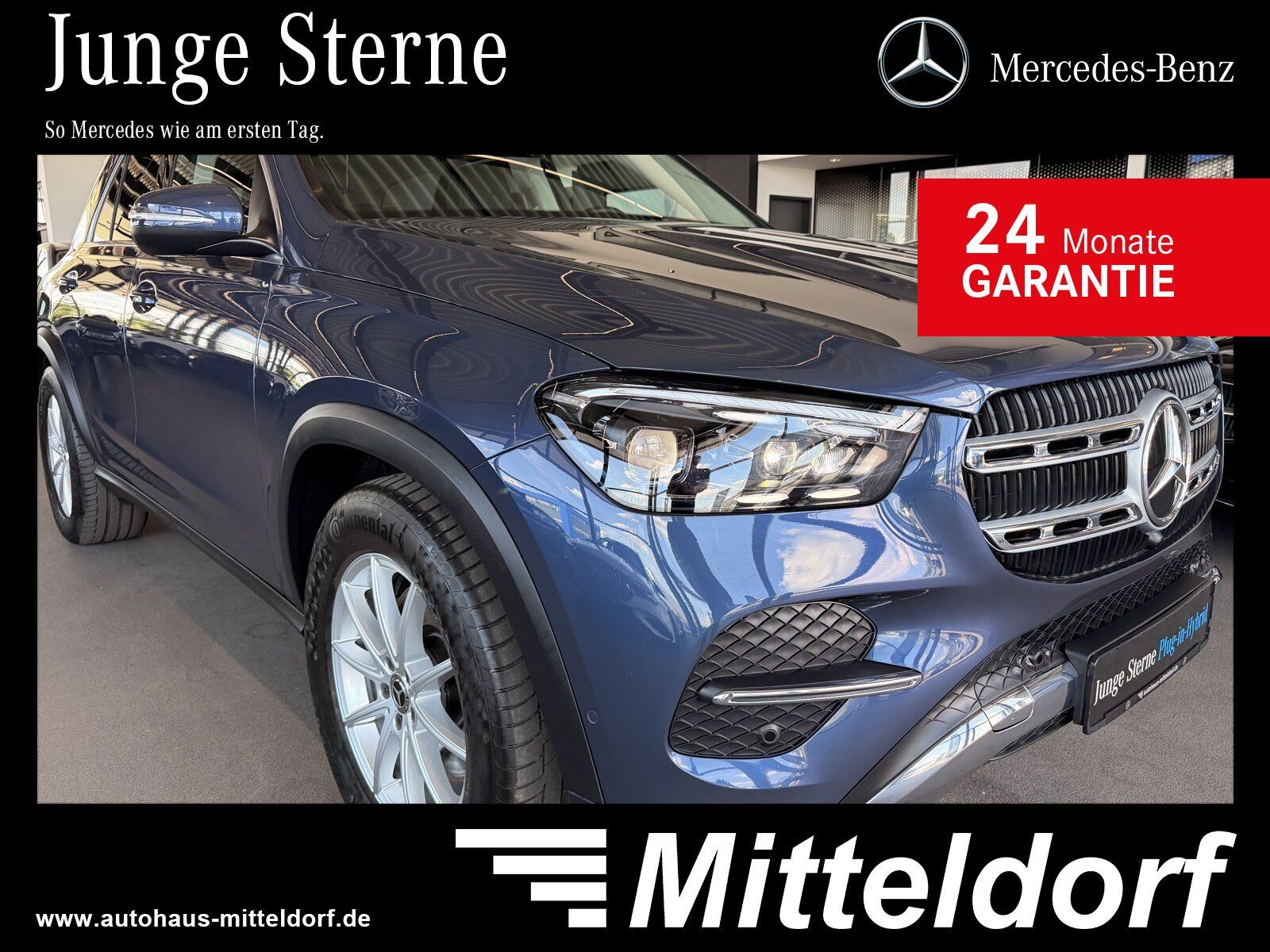MERCEDES-BENZ GLE 350 de 4M ADVANCED PANO MULTIBEAM AHK RFK