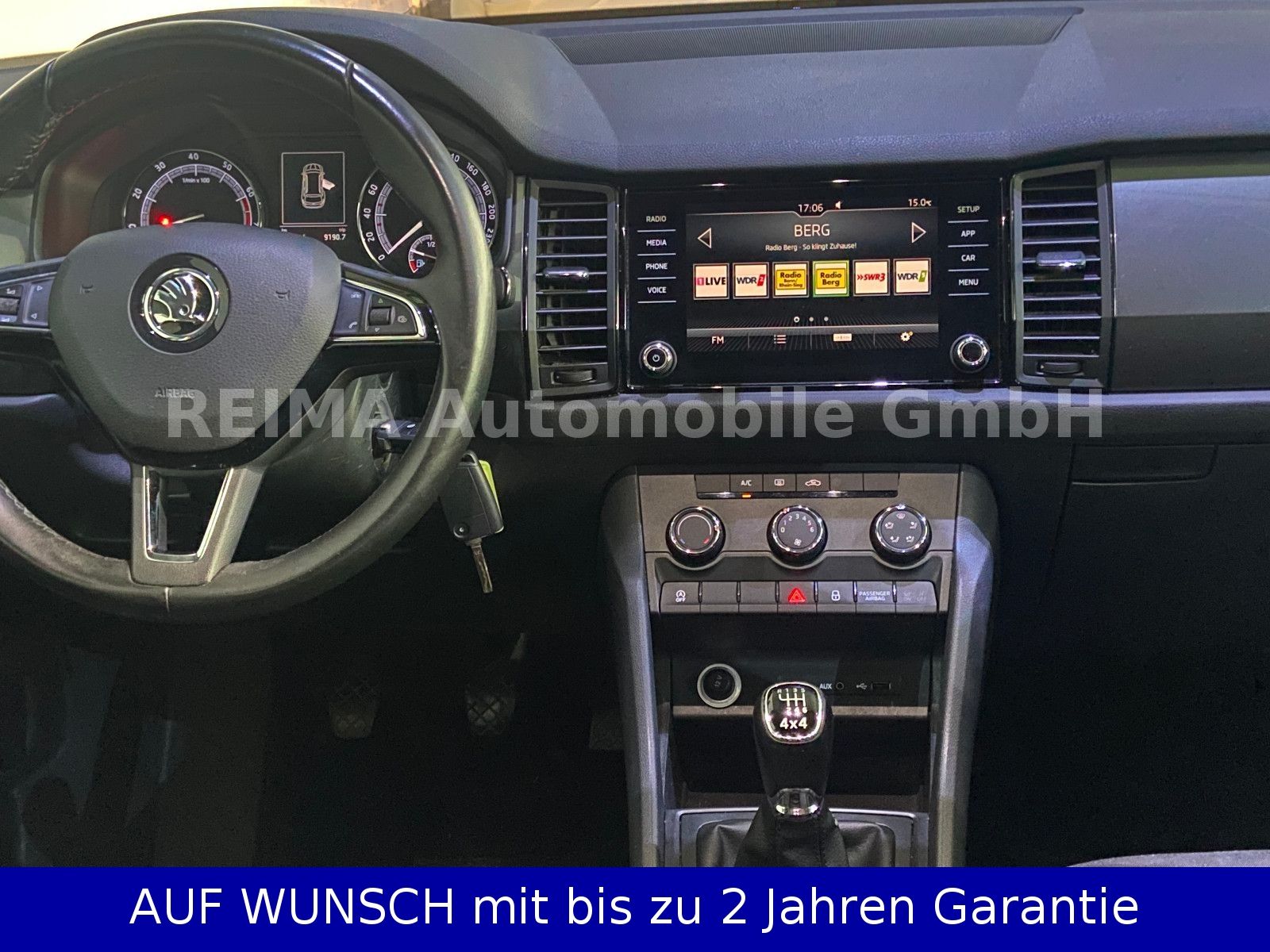 Fahrzeugabbildung SKODA Kodiaq 1,4i 4x4 Active, 7 Sitzer, Navi, 1.Hand