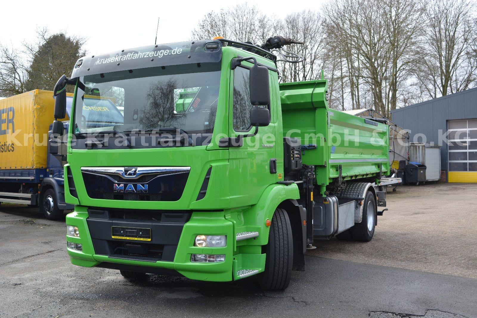 MAN TGM 18.320/ 3 Seitenk./Hiab X-Hiduo108/Funk/ AHK
