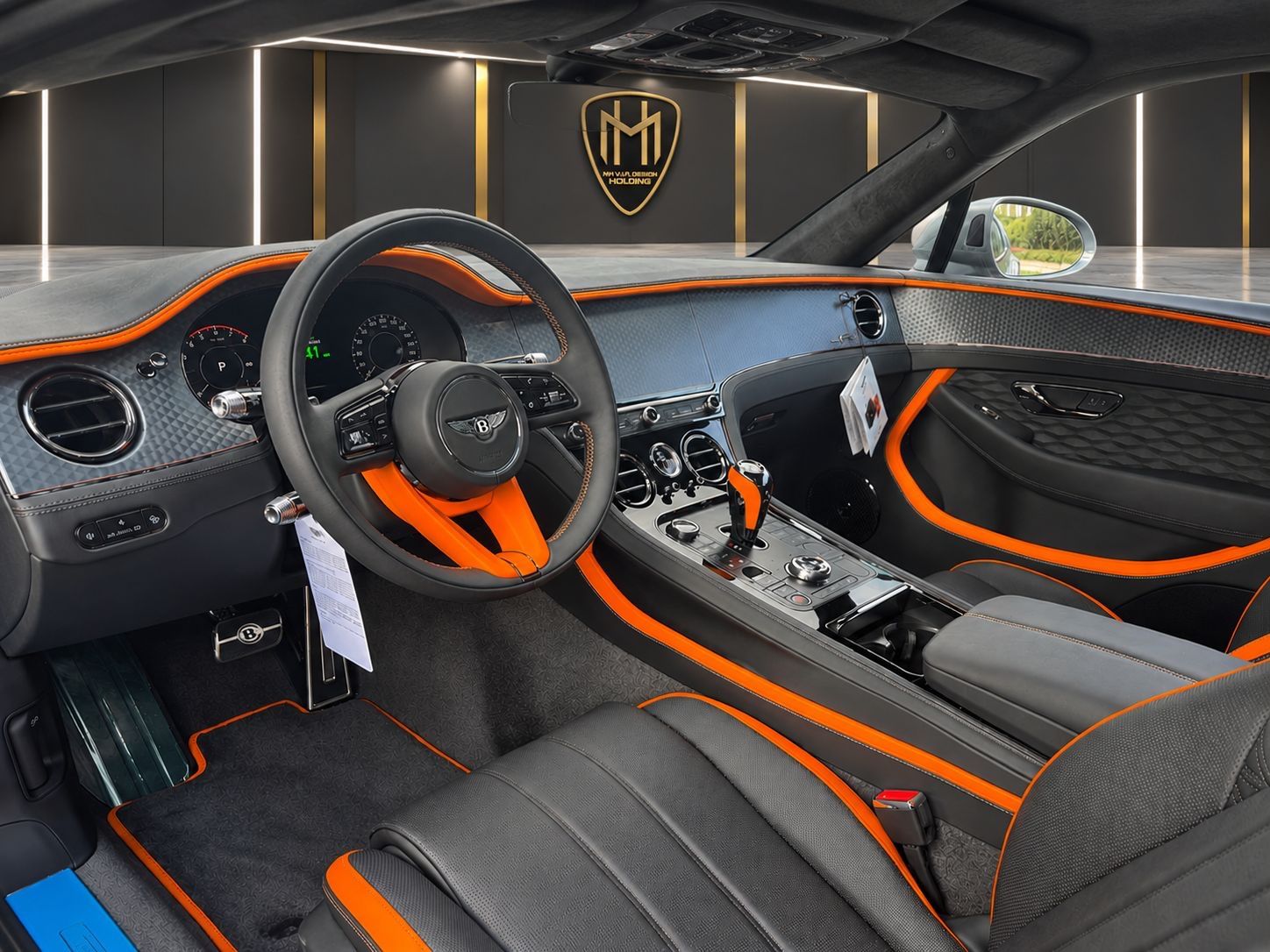 Bentley Continental GT Speed FE CAMBRIAN Grey & Mandarin imagem 2