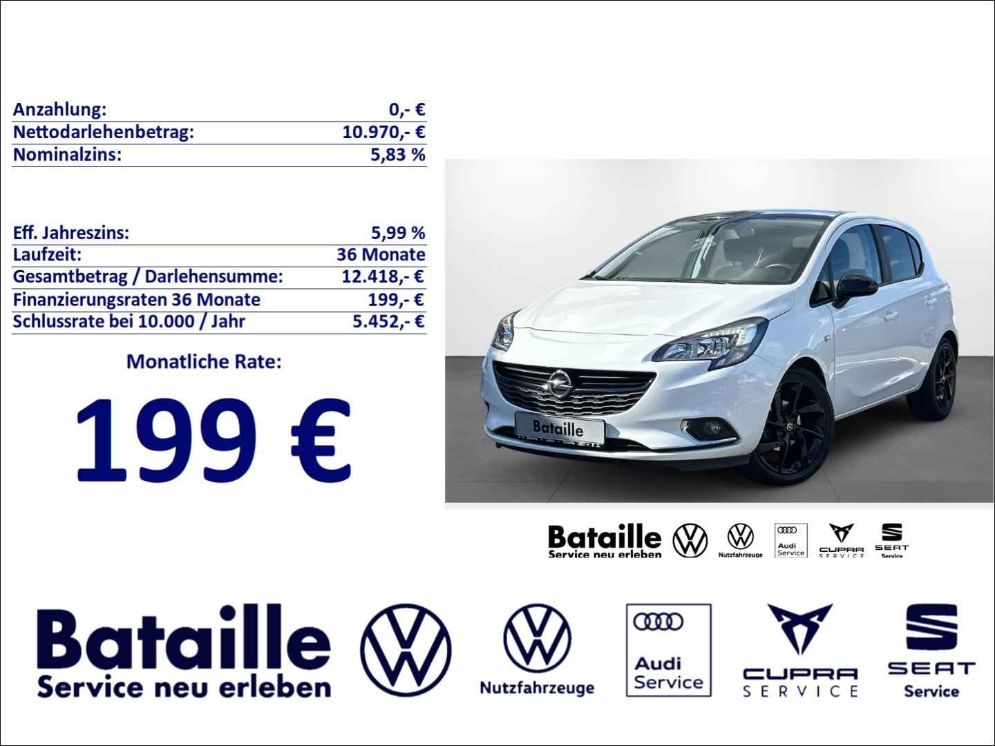 Opel Corsa E 1.4 ecoFlex Color Edition App-Connect SH