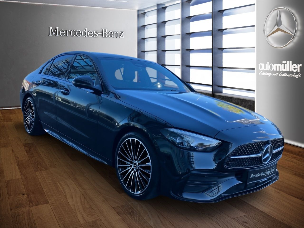 Fahrzeugabbildung Mercedes-Benz C 180 AMG-EDITION+NIGHT+360+MEMORY+KEYL+19''+LHZ