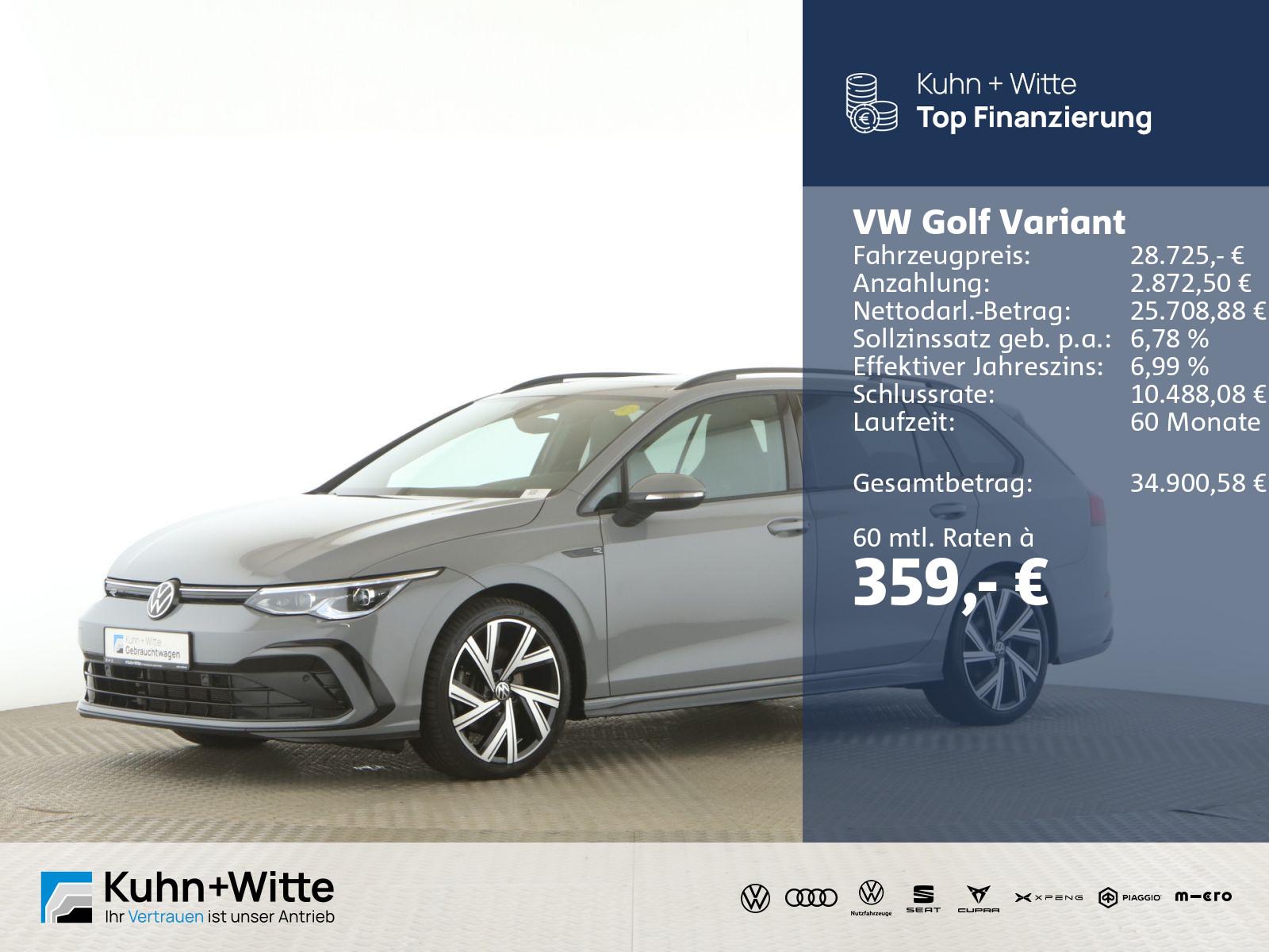 Volkswagen Golf VIII Variant 2.0 TSI R-Line Pano+Matrix+PDC