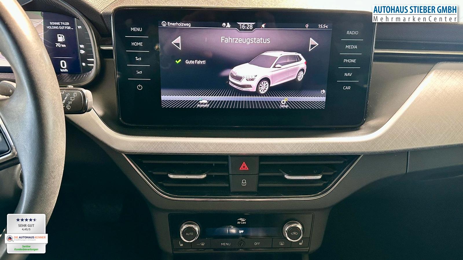Skoda Kamiq 1.5 TSI DSG TOUR SHZ+LHZ+NAV+CARPLAY+RF..., миниатюра 19