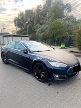 Tesla Model S P85 FreeSupCharge 21 Zoll Carbon