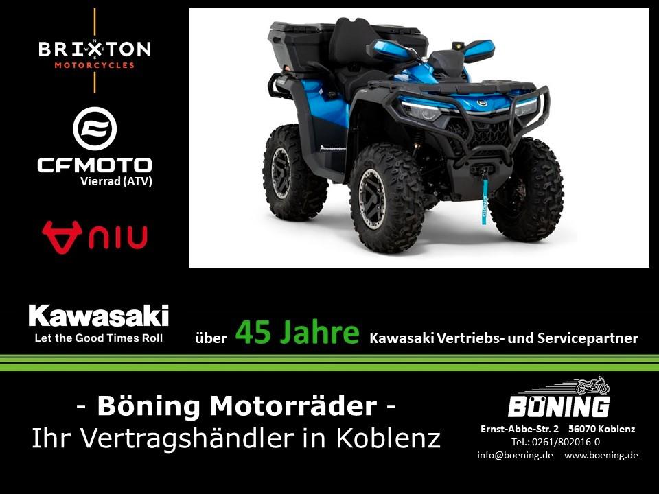 CFMOTO 850 Touring inkl. Heckkoffer und Bumper vo./hi.