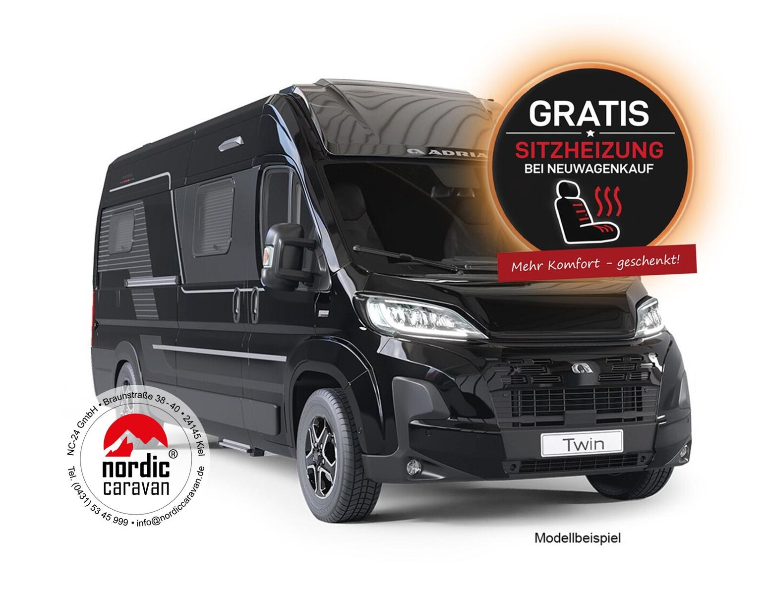 Adria Twin Edition 600 SPB LEDER*LED*SOLAR*MARKISE