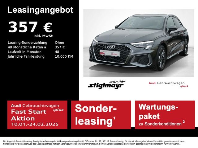 Audi A3 Sportback S-line 40 TFSIe ACC+AHK+LED+NAVI+VC