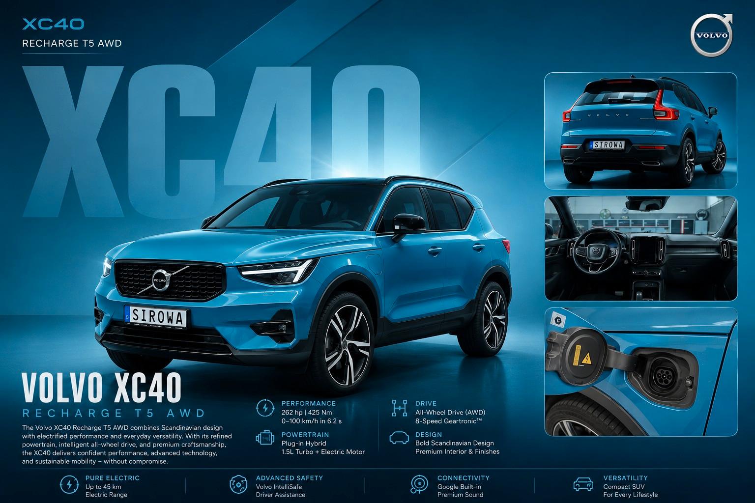 Volvo XC40 Ultimate Dark Recharge Plug-In Hybrid 2WD