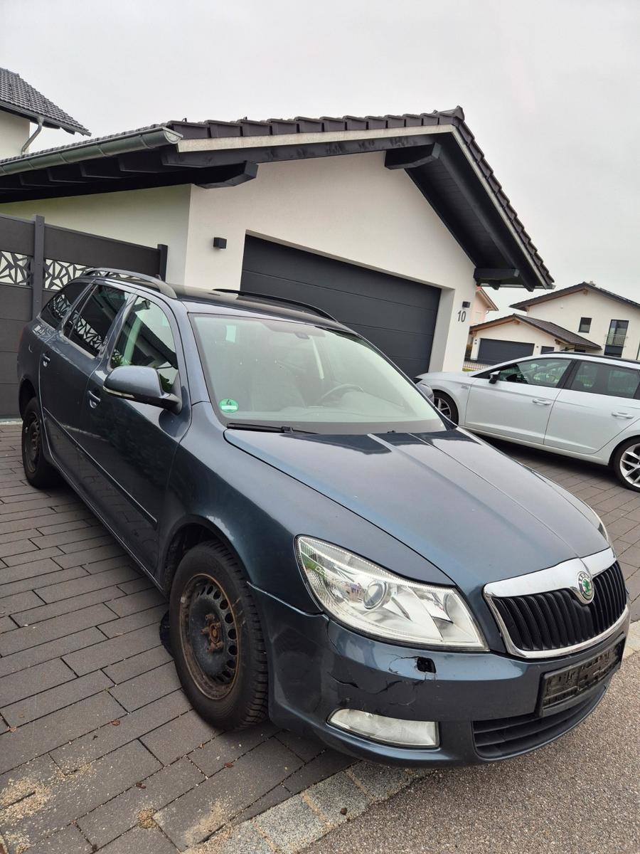 Skoda Octavia 2011 — rear view