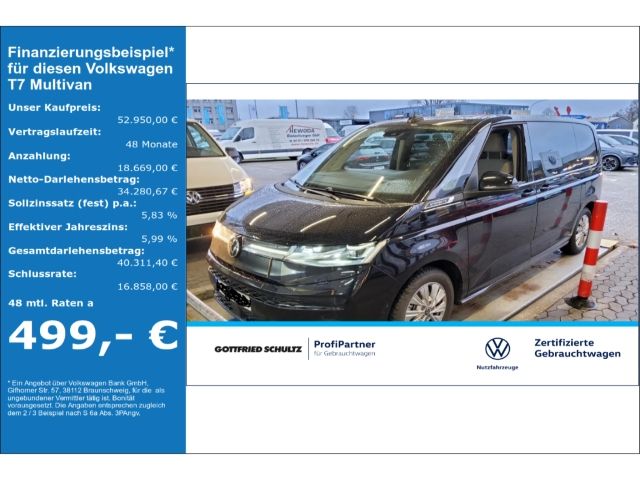 Volkswagen T7 Multivan Life 1.4 eHybrid HUD Pano LED Navi E