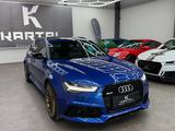 Audi Performance *CARBON*KERAMIK*VOSSEN*SCHECKHEFT* - blaue Audi RS6