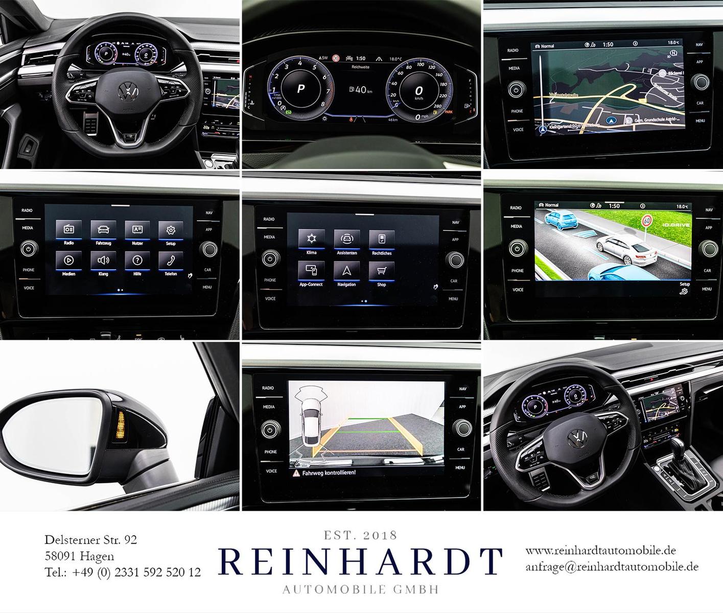 Volkswagen Arteon LIMOUSINE 2.0TSi R LINE 4M IQ-L/ACC/PANO, миниатюра 21