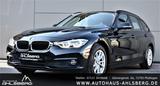 BMW 318 D TOURING STEPTONIC/ LED/TEMPO/NAVI/PDC/SZH/ - BMW 318: Schwarz, 318d
