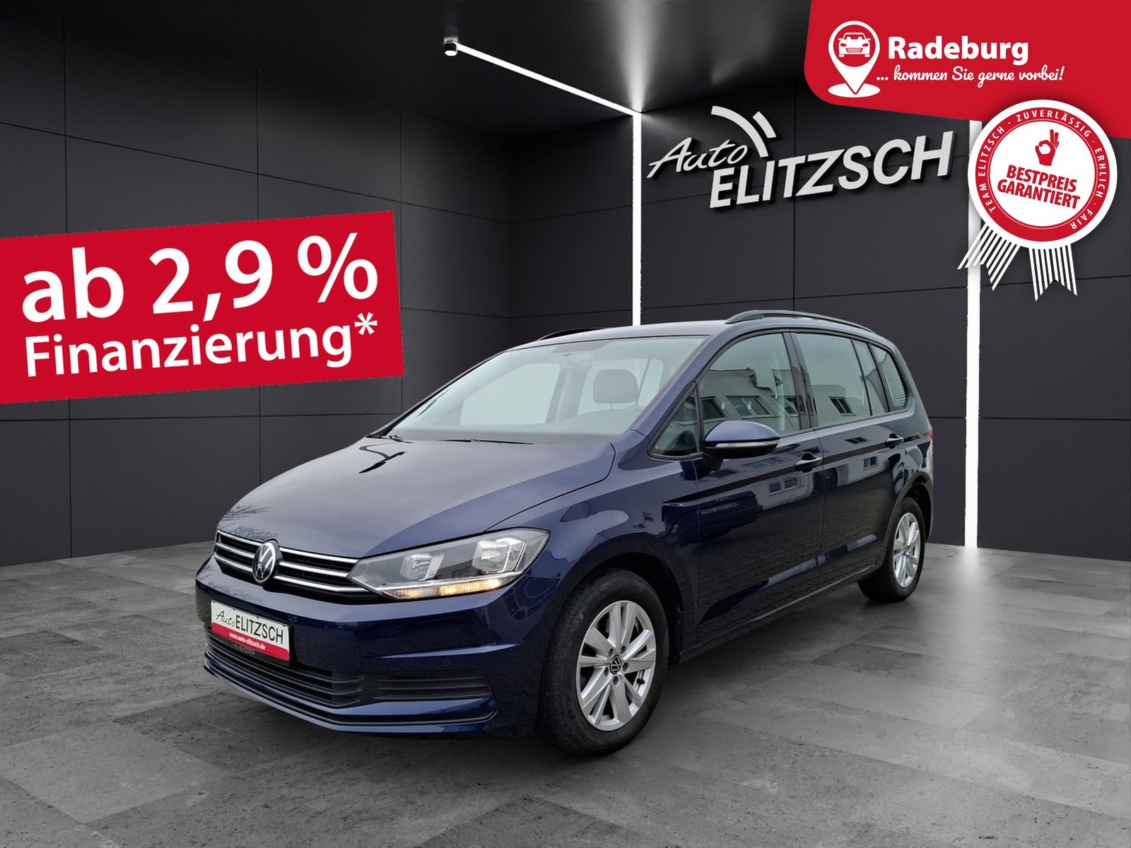 Fahrzeugabbildung Volkswagen Touran TDI Comfortline KLIMA PDC LM SH DAB