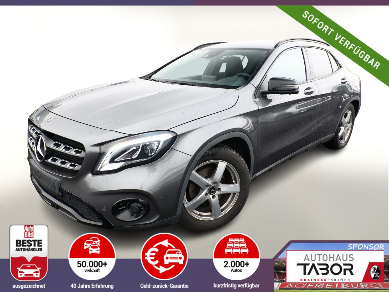 MERCEDES-BENZ GLA 200 d  Urban DCT AHK Nav LED BusinessP