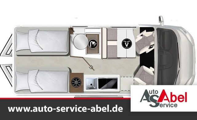 Karmann DAVIS 620 LIFESTYLE CONCEPT ASSIST SKYROOF ALU