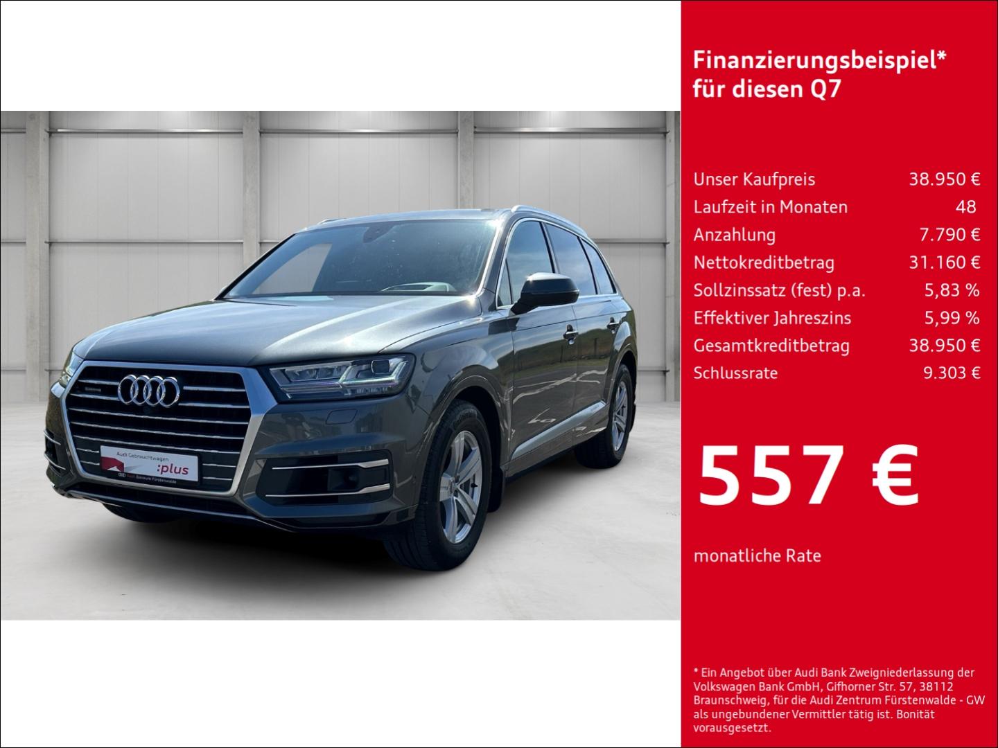 Audi Q7 3.0 TDI Tiptronic quattro Luftfederung Niveau