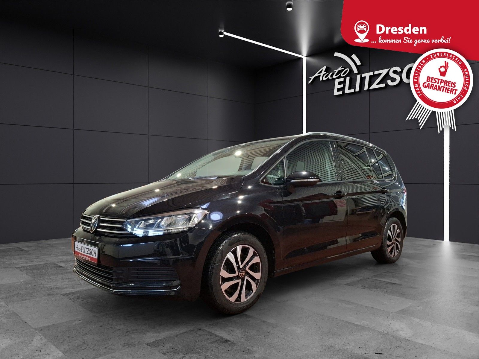 Fahrzeugabbildung Volkswagen Touran TDI Active DSG 7-Si. LED Navi AID ACC SHZ