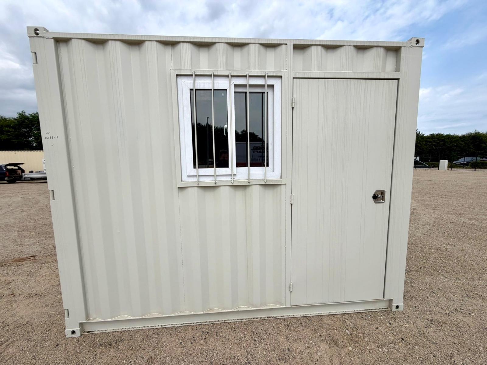 Andere 10"Fuß Container mit Fenster & Tür, Neuwertig
