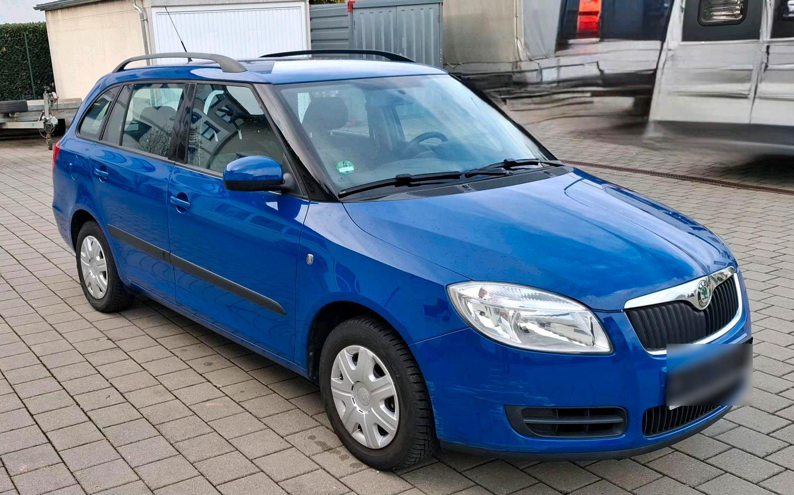 Skoda Fabia 2009 — вигляд ззаду