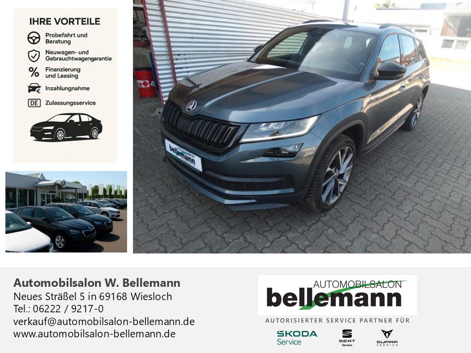 ŠKODA Kodiaq Kodiaq Sportline 2.0 TSI DSG 4x4 *AHK *Standheiz