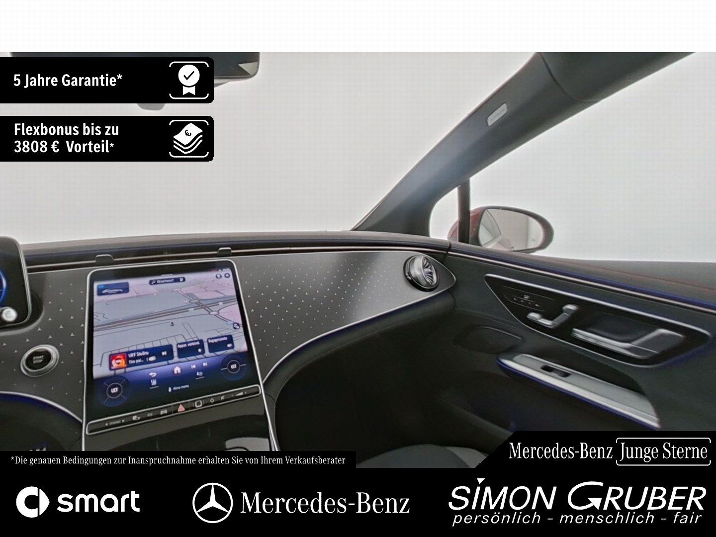 Fahrzeugabbildung Mercedes-Benz EQE 300 AMG Pano Ambi Memory LED Keyless Kamera