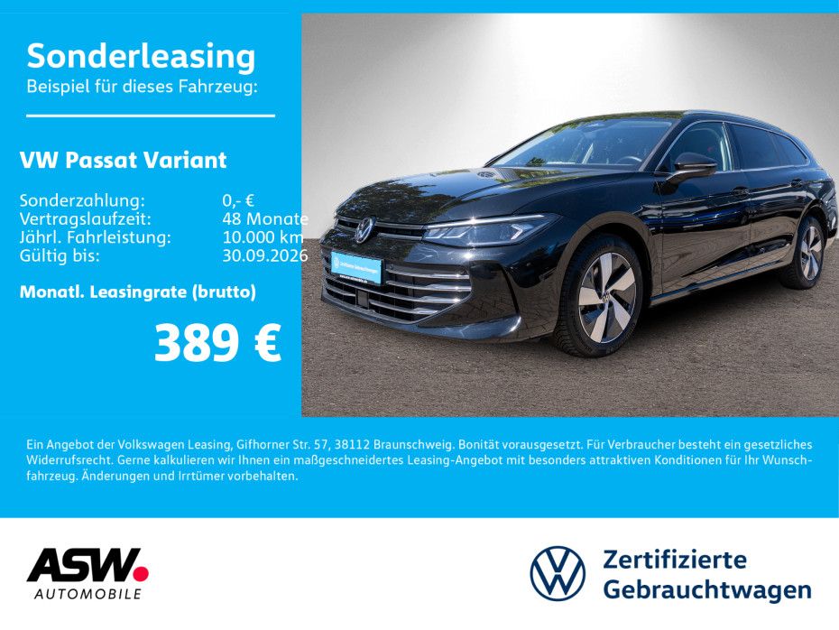 Volkswagen Passat Variant Business 2.0 TDI DSG LED 360° AHK