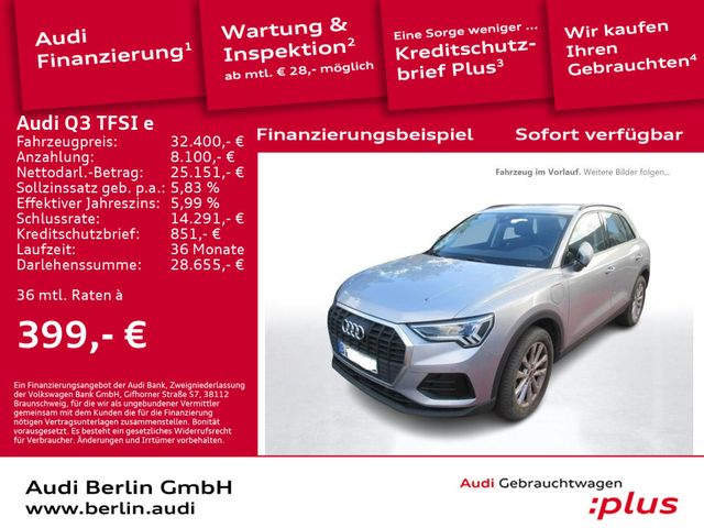 Audi Q3 TFSI e S tr. SITZHZG PDC LED NAVI VIRTUAL