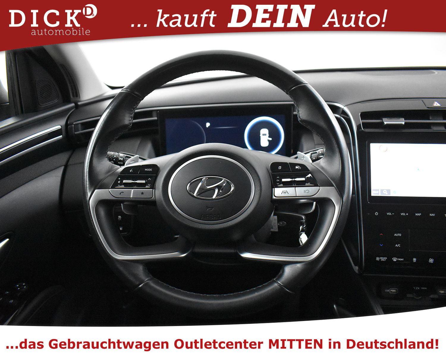 HYUNDAI Tucson 1.6 T Hyb 4WD >KAM+NAVI+SHZ+VIRTU+DAB+AHK - Image 15