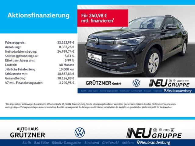 Volkswagen Tiguan 1.5 eTSI DSG Telefon, WP, MFL, RFK, VZE,