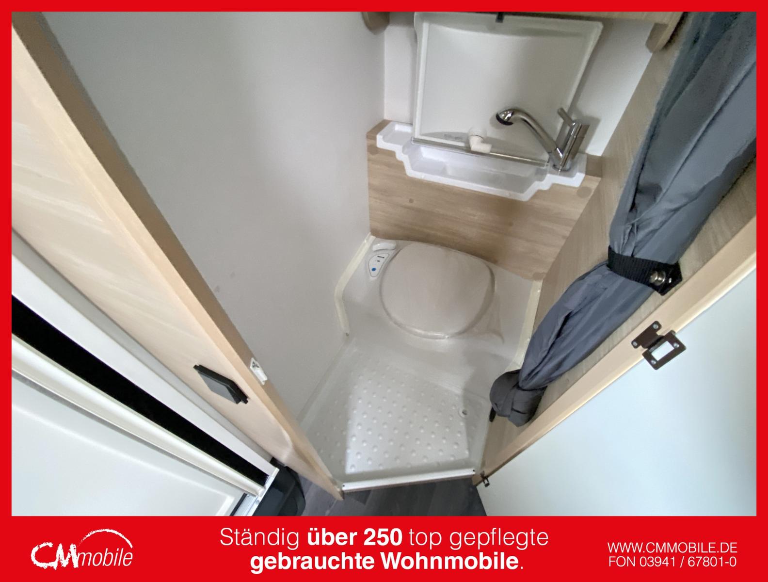 Sterckeman Easy 390 CP - Festbett - 4er Sitzgruppe -